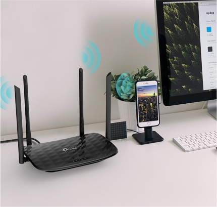 TP-Link Archer C50 AC1200 Ethernet Dual-Band WiFi EasyMesh Router (4 Antenna)