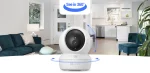 EZVIZ CS-H6C Pro 4MP Pan & Tilt Smart Portable WiFi Camera - Image 2