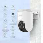 EZVIZ H8C 4G 3MP Pan & Tilt Smart Home Security Camera - Image 3